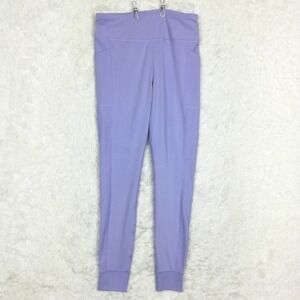 Avia Womens Pants Performance Legging Lilac Most Purple Pull On High Waist S New